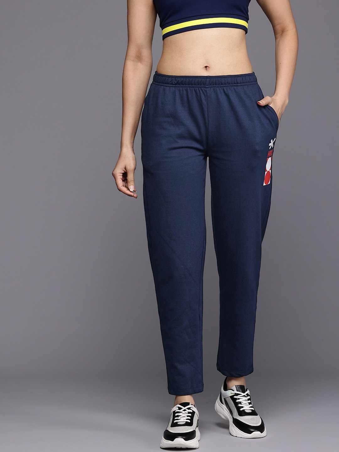 

HRX by Hrithik Roshan Women Lifestyle Track Pants, Blue