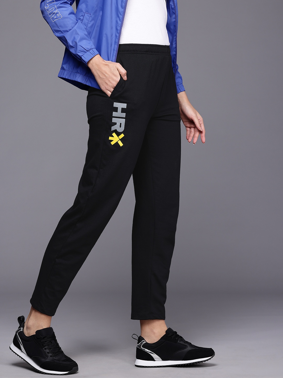 

HRX by Hrithik Roshan Women Regular Fit Joggers, Black