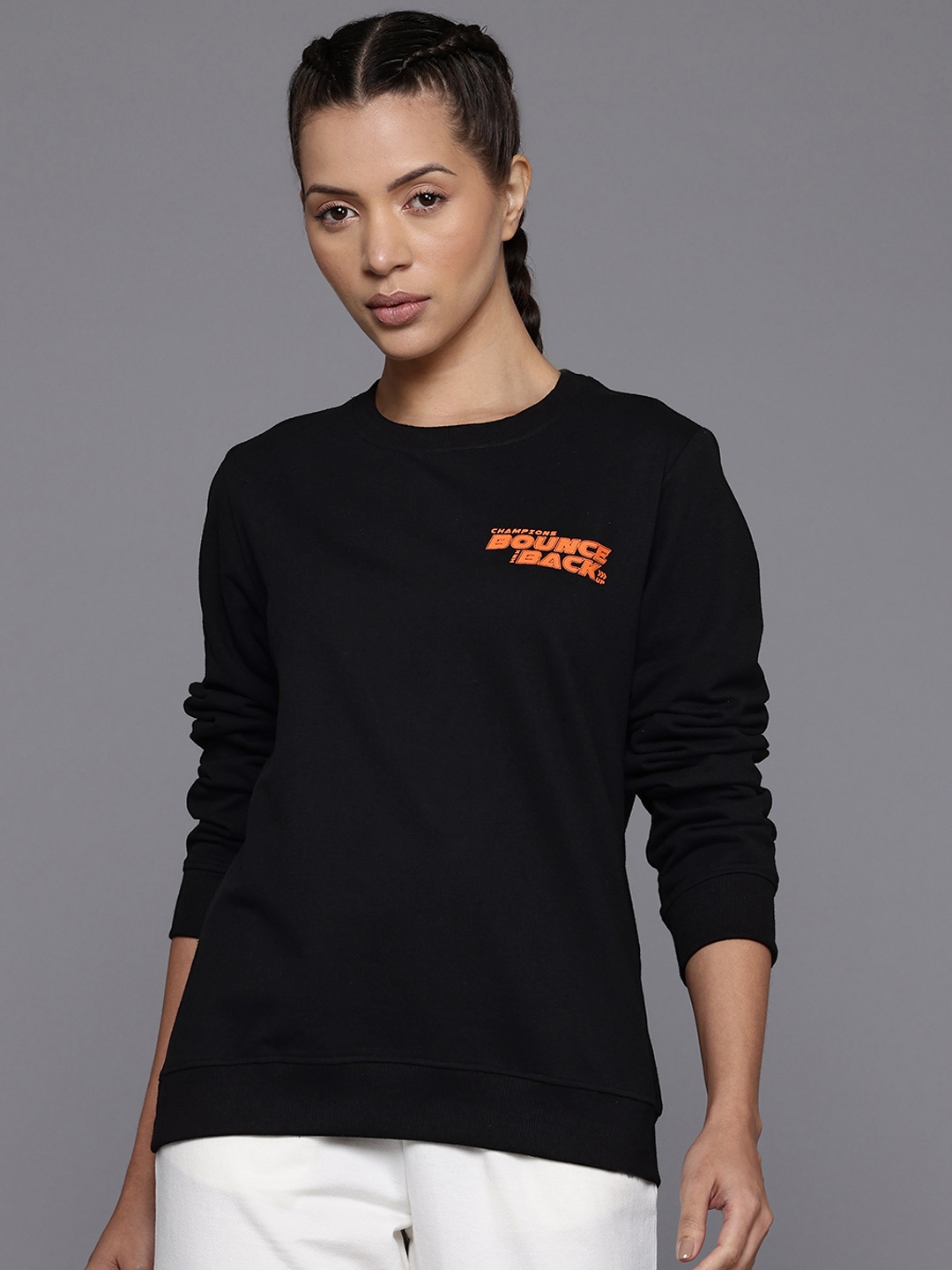 

HRX by Hrithik Roshan Lifestyle Sweatshirt, Black