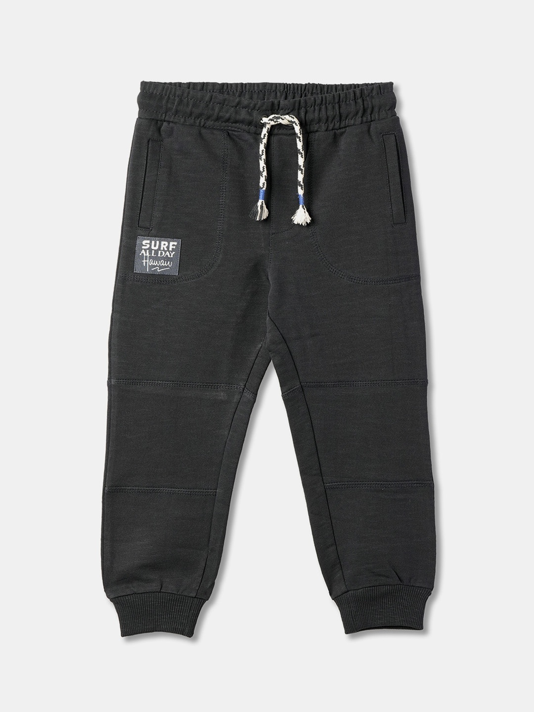 

R&B Boys Cotton Joggers, Blue