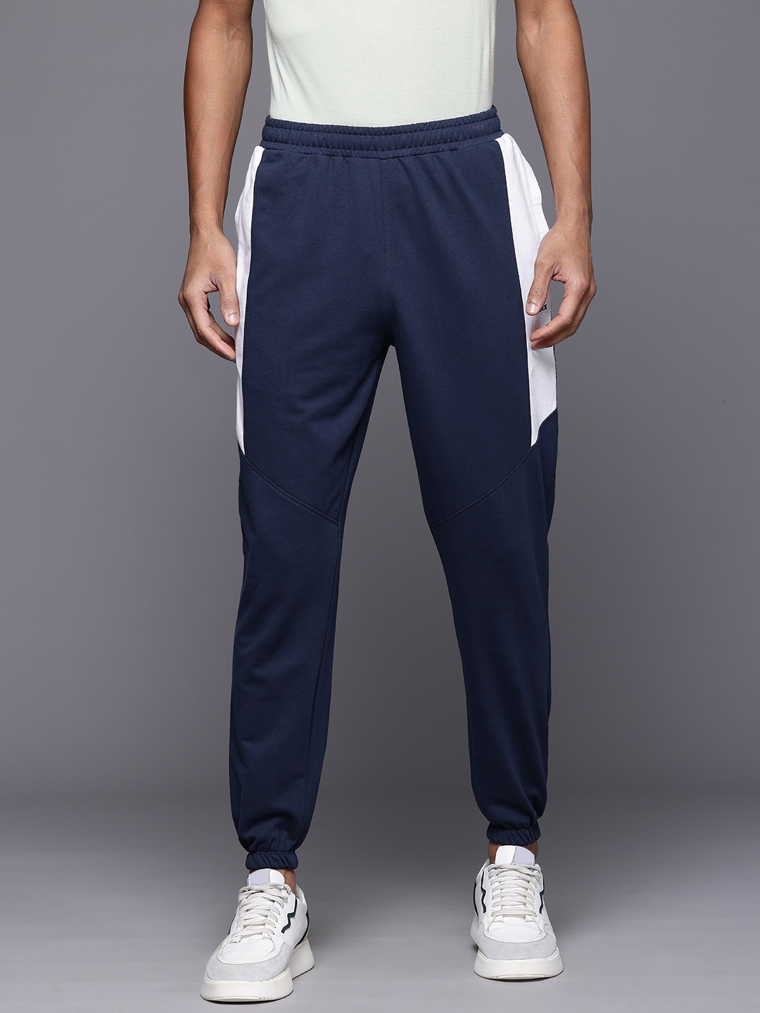 

HRX by Hrithik Roshan Men Lifestyle Joggers, Navy blue