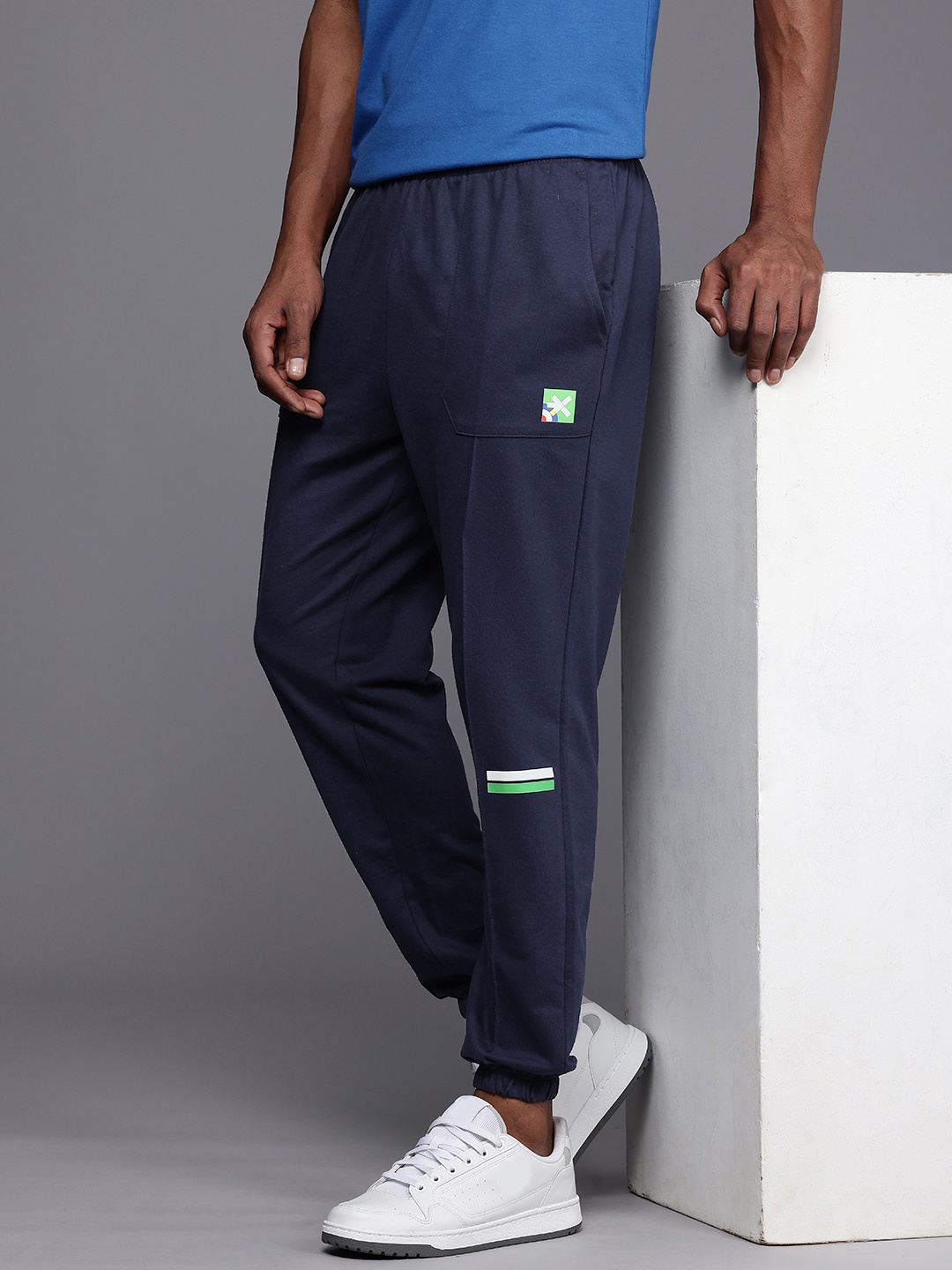 

HRX by Hrithik Roshan Men Olympic-collection Lifestyle Joggers, Navy blue