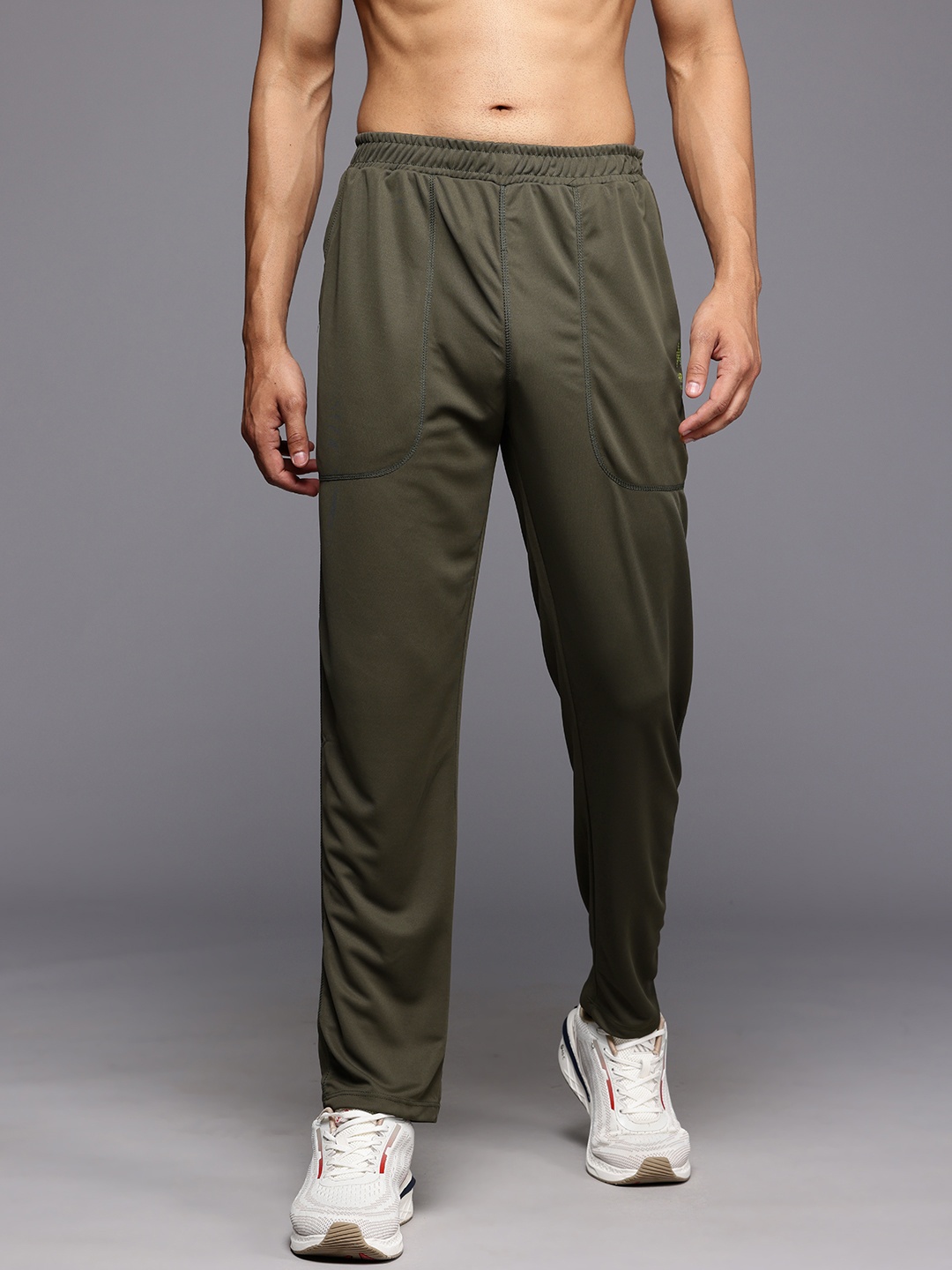 

HRX by Hrithik Roshan Men Rapid Dry Training Track Pants, Olive
