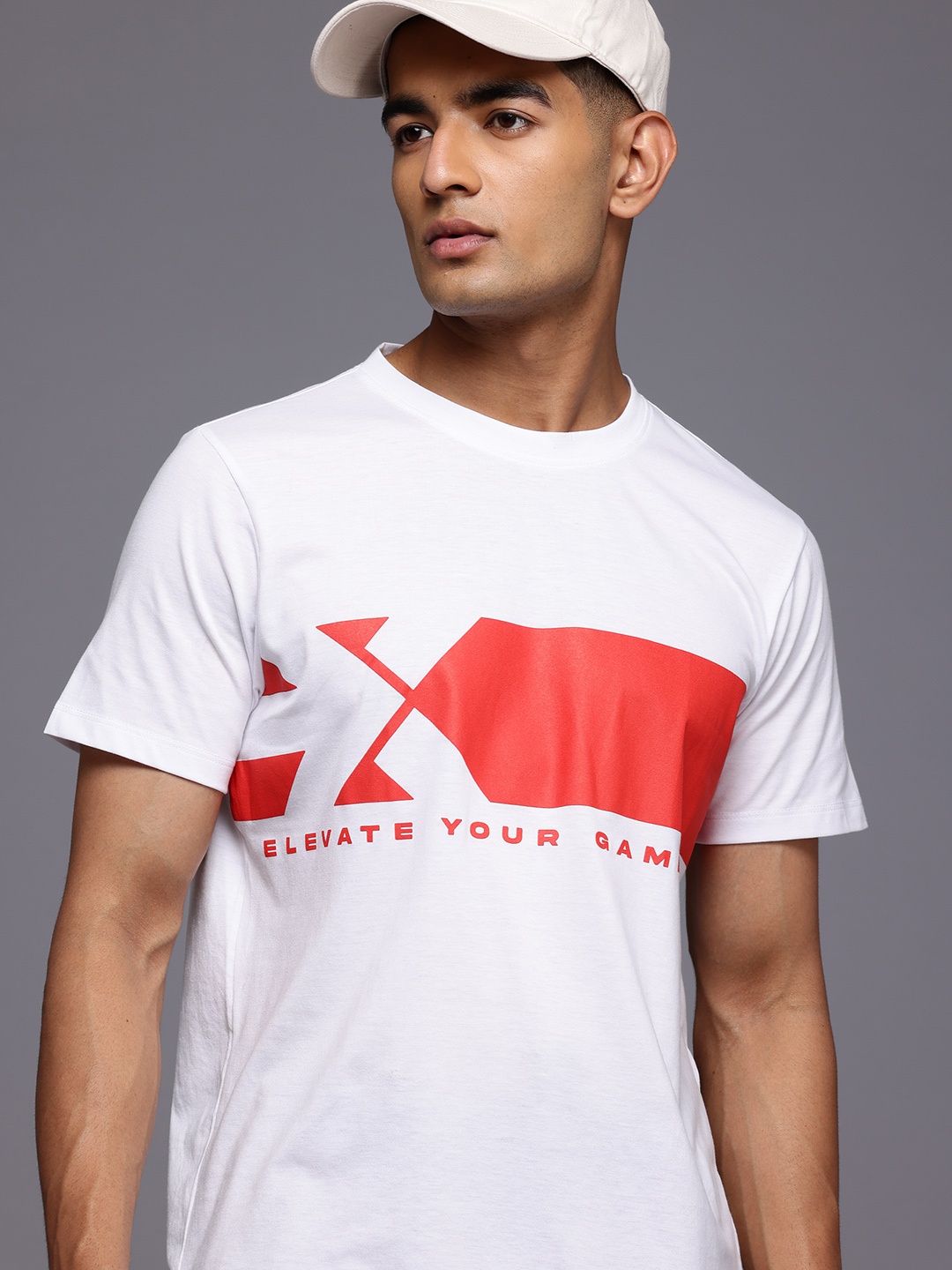 

HRX by Hrithik Roshan Printed Lifestyle T-shirt, White