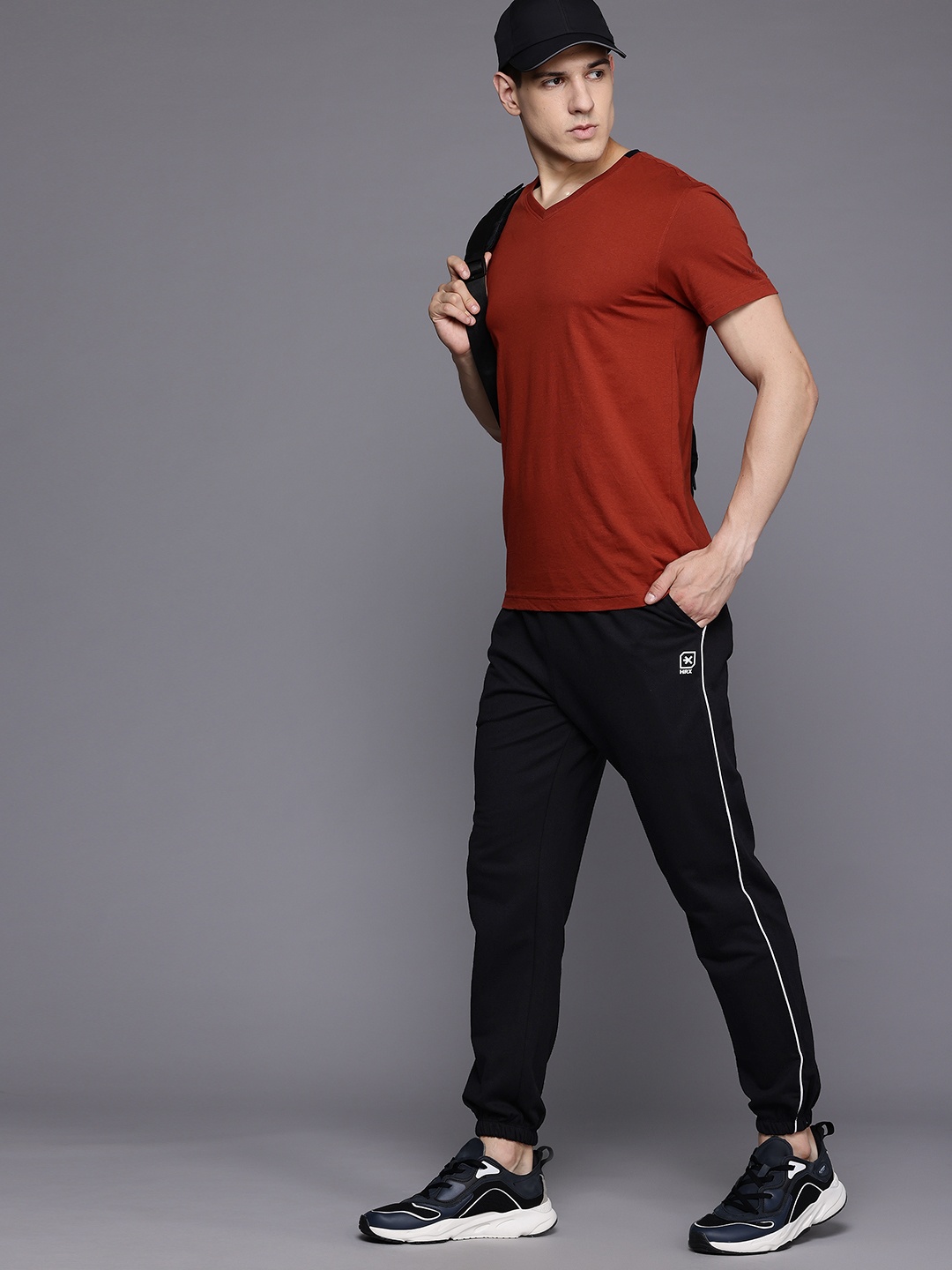 

HRX by Hrithik Roshan Men Casual Track Pants, Black