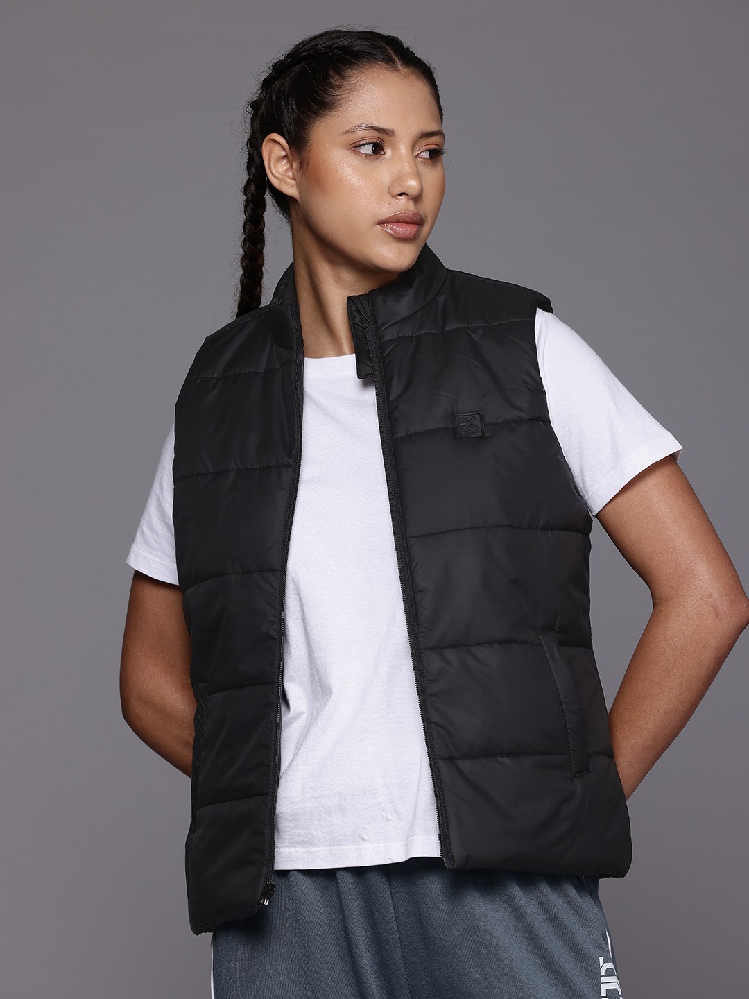 

HRX by Hrithik Roshan Padded Jacket, Black