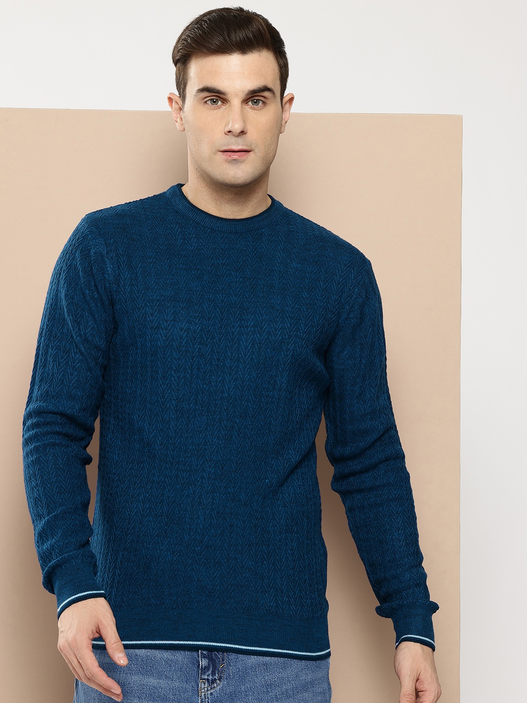 

INVICTUS Men Sweaters, Teal