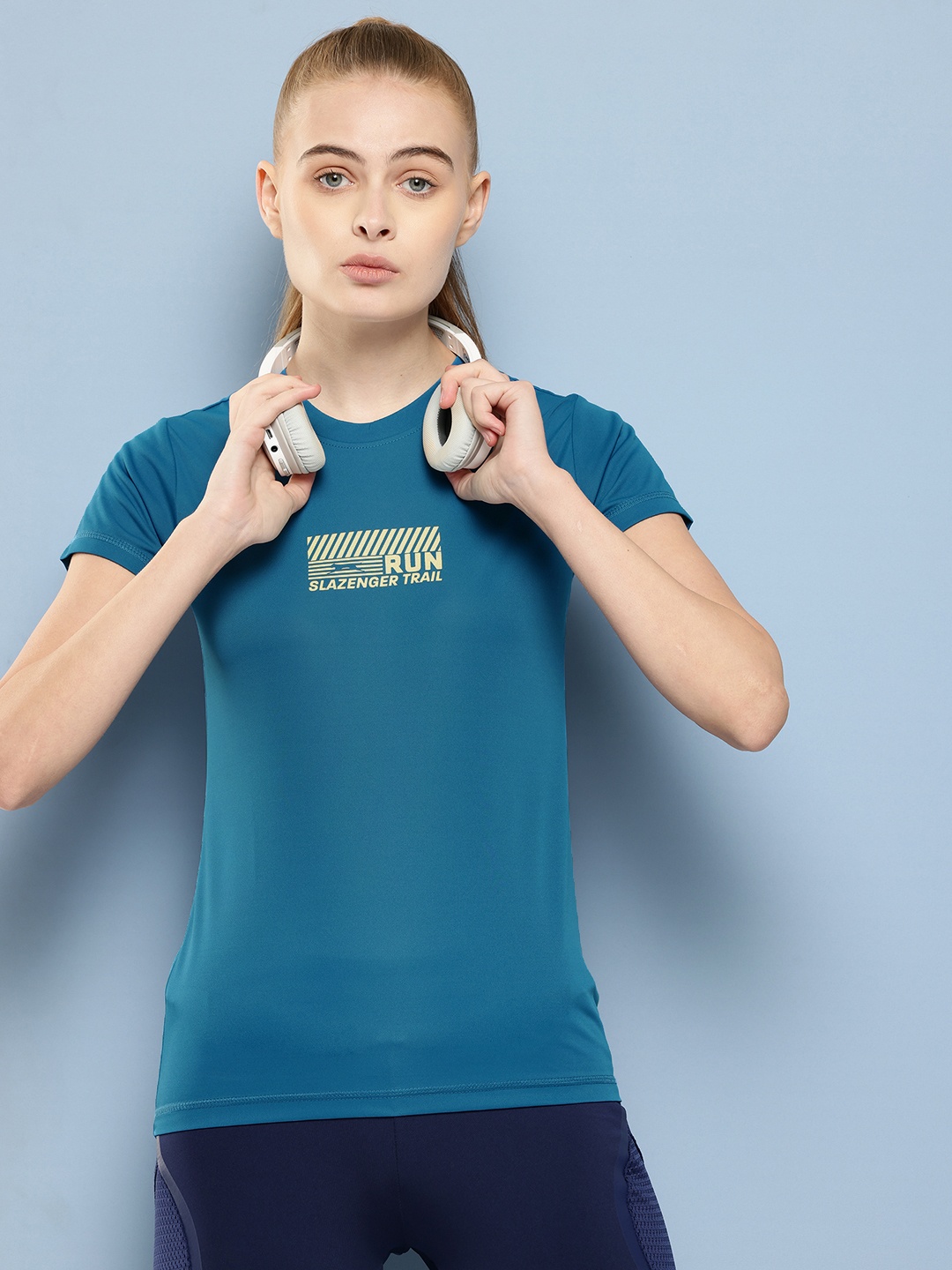 

Slazenger Ultra-Dry Printed T-shirt, Teal