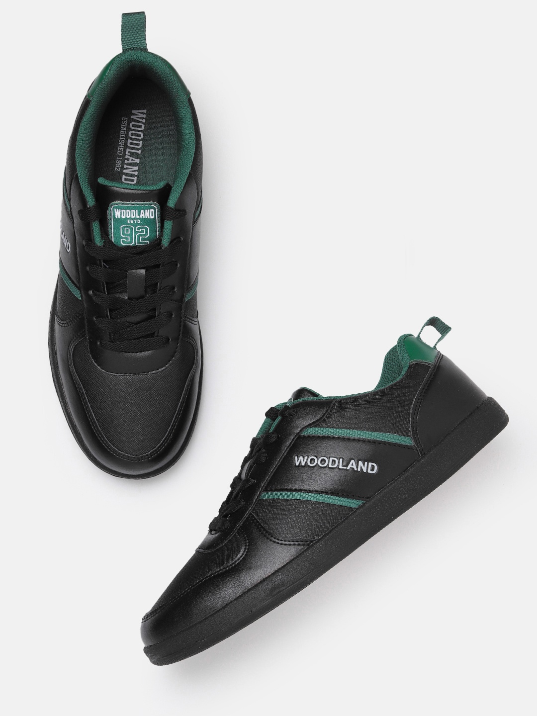 

Woodland Men Everyday Sneakers, Black