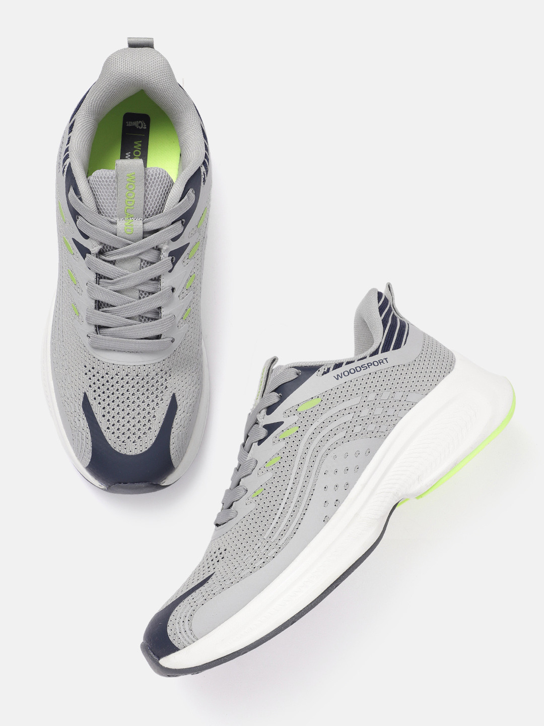 

Woodland Men Running Shoes, Grey