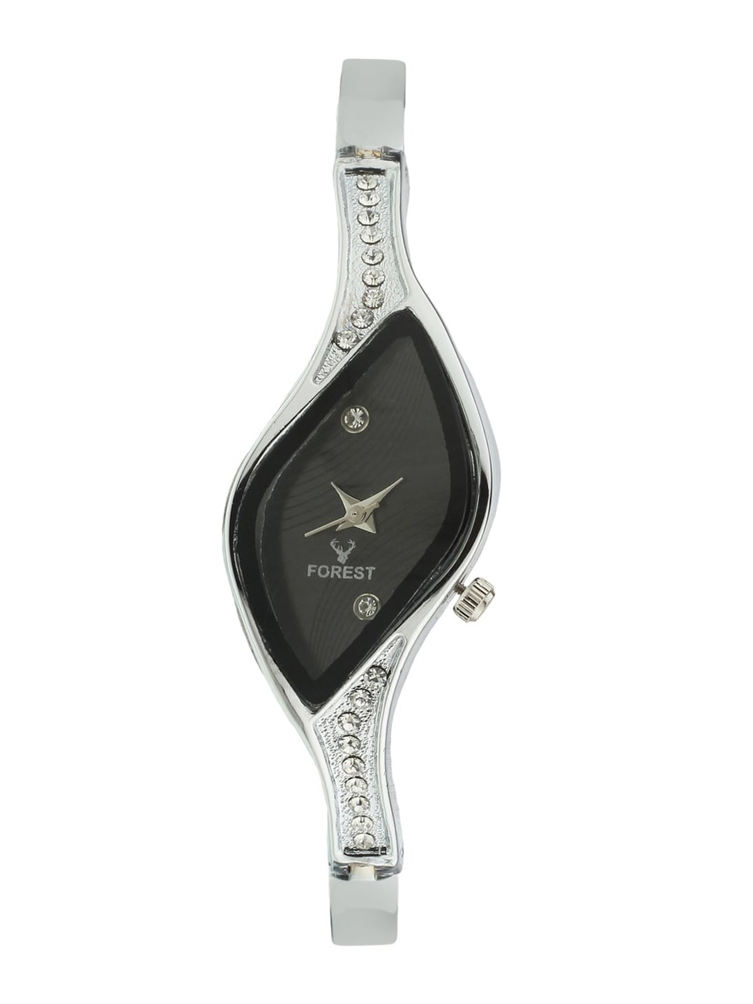 

FOREST Women Analogue Watch HOBFR-202-SLBK, Black