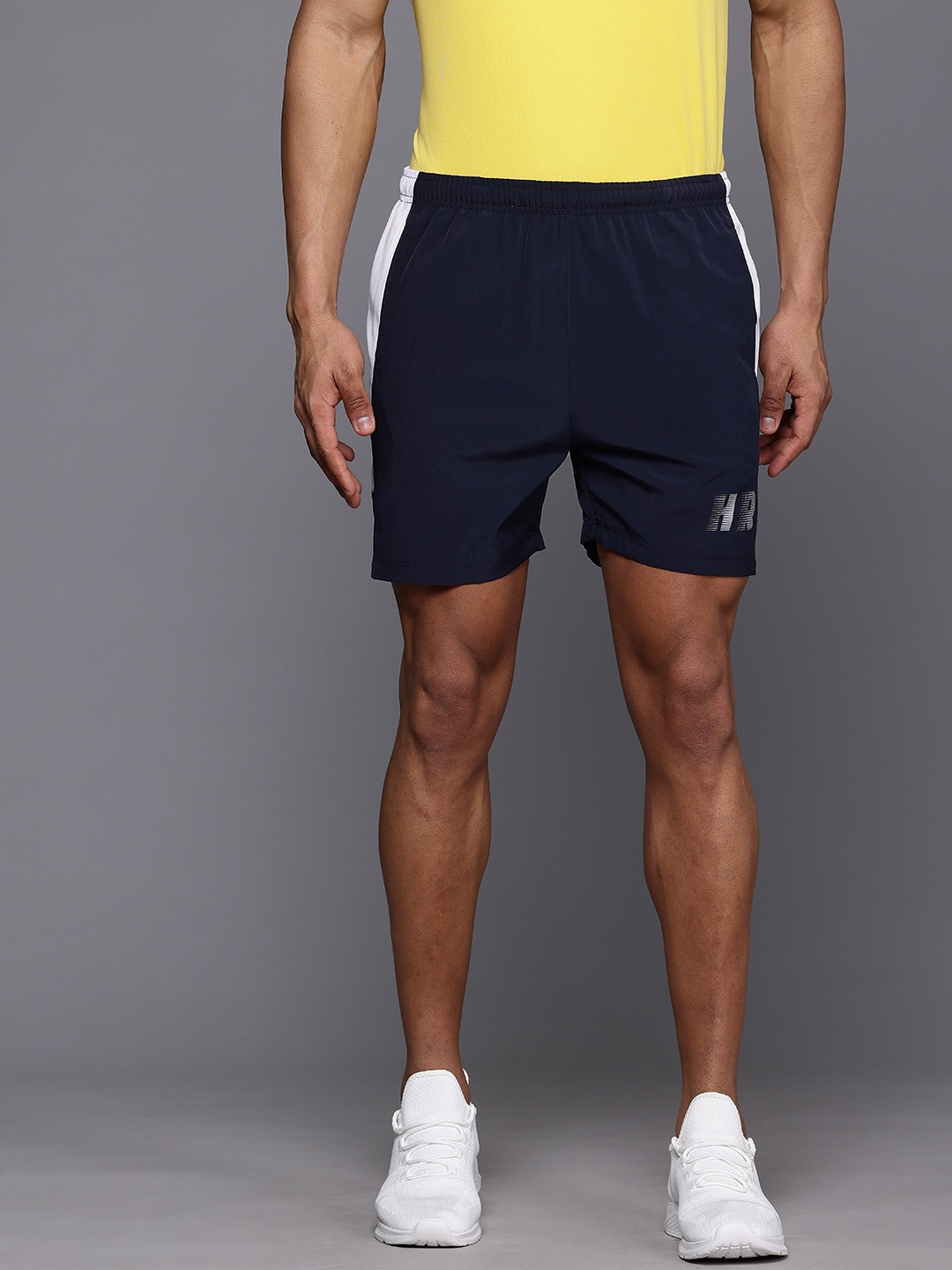 

HRX by Hrithik Roshan Men Rapid-Dry Running Shorts, Navy blue