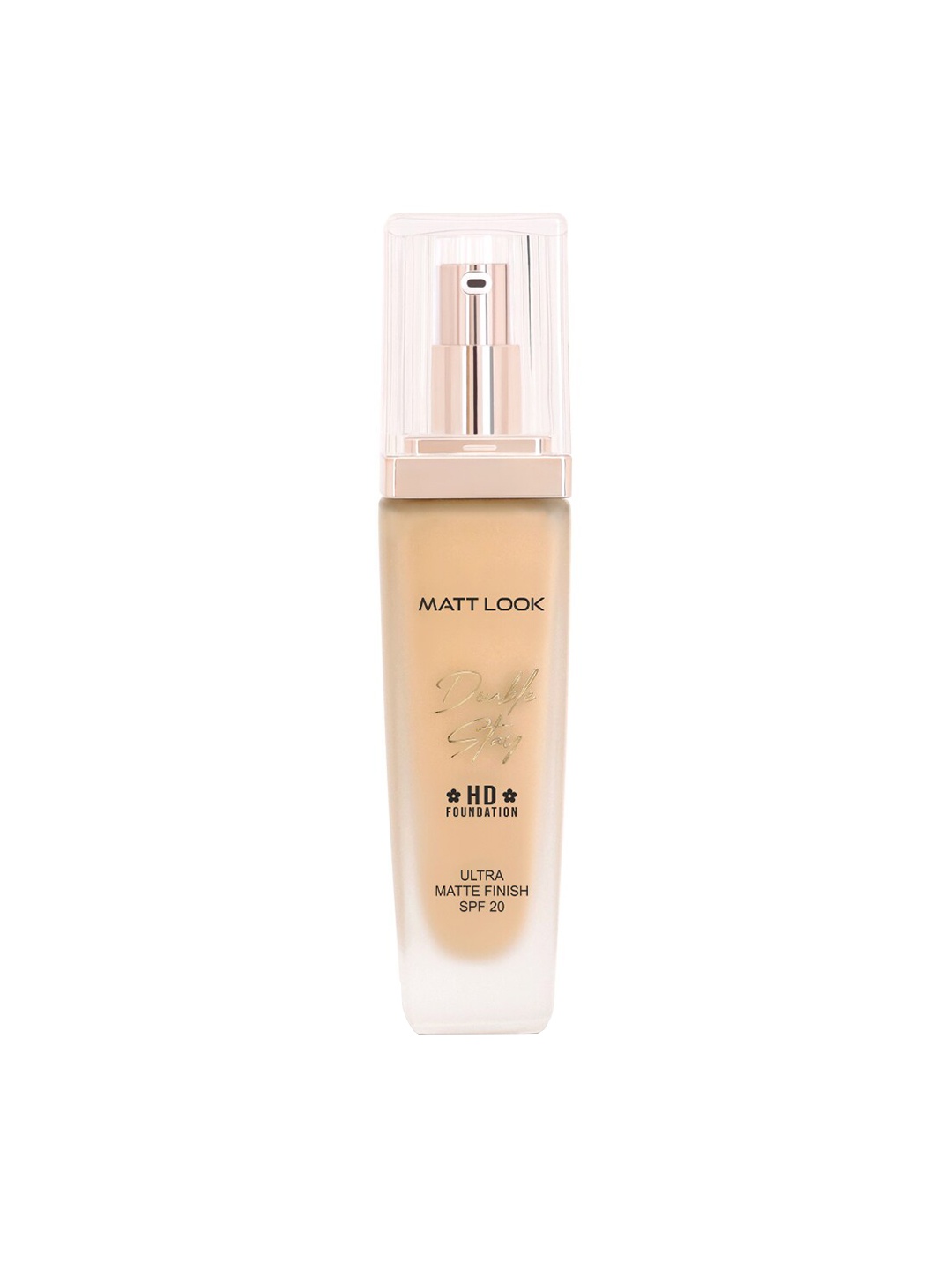 

MATTLOOK Double Stay Ultra Matte HD Foundation SPF20 35ml - Honey Beige