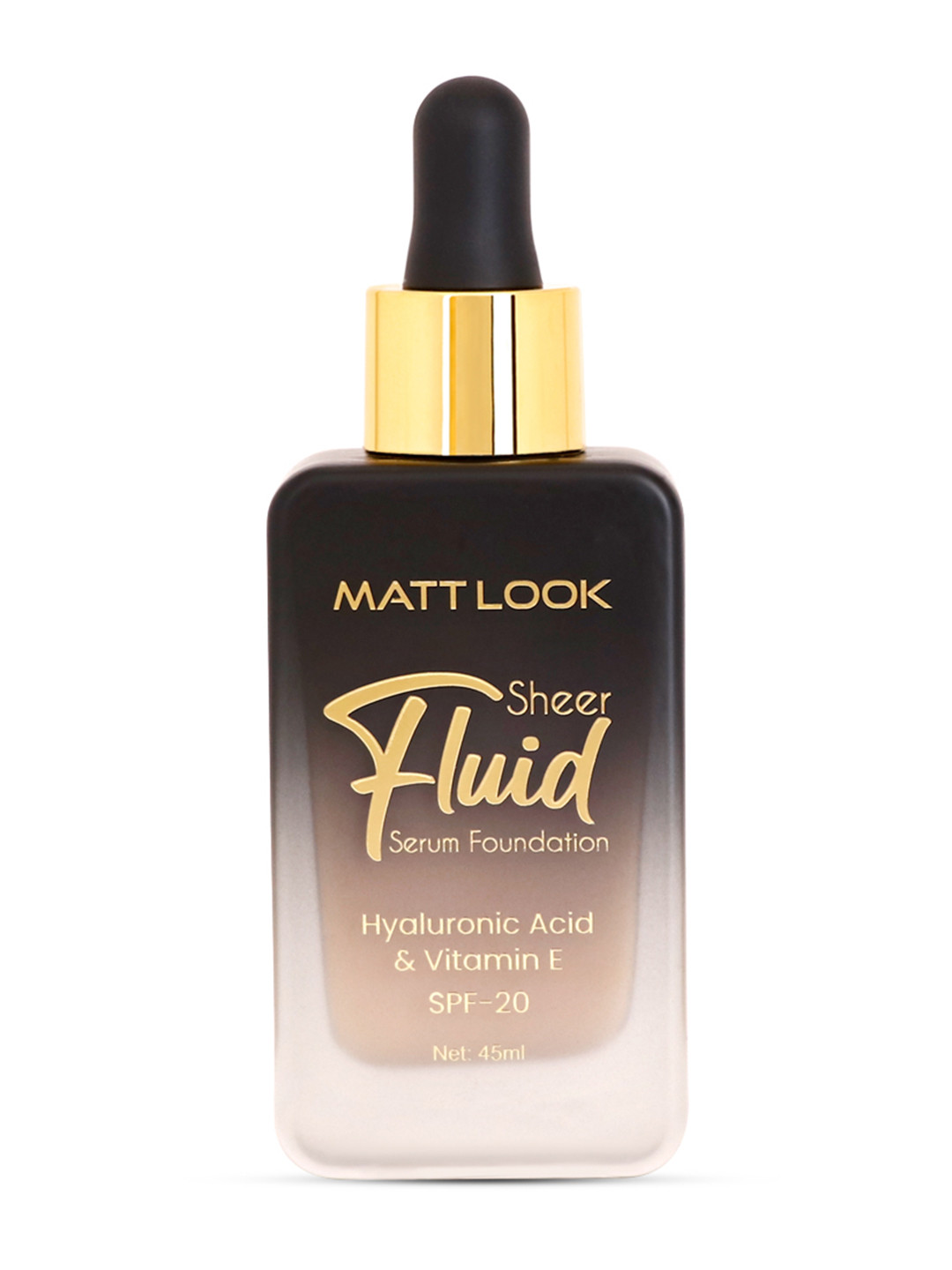 

MATTLOOK Sheer Fluid Serum Foundation SPF20 with Hyaluronic Acid - Butterscotch, Beige