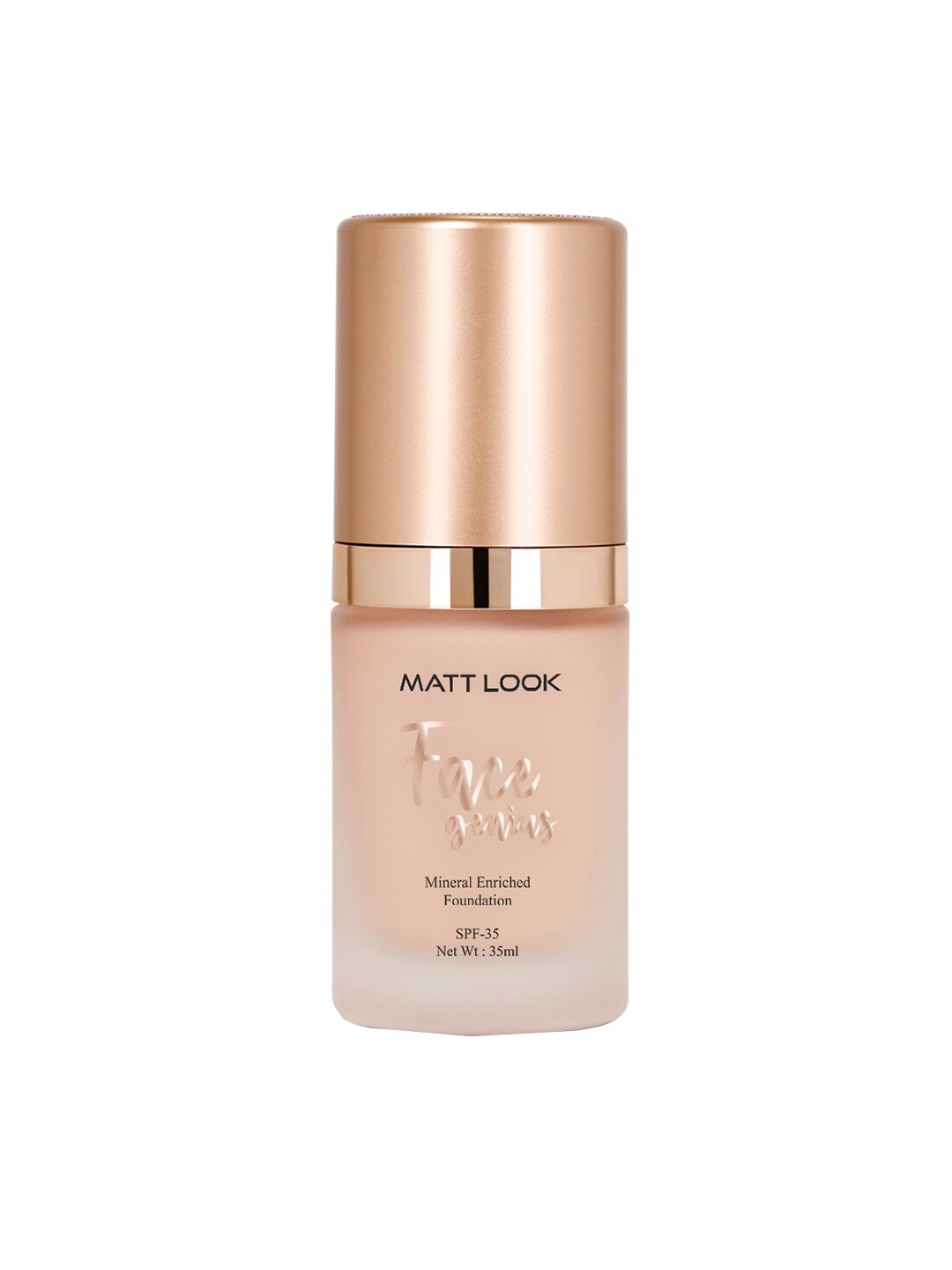

MATTLOOK Face Genius Mineral Foundation SPF35 - 35 ml - Light Nude, Beige