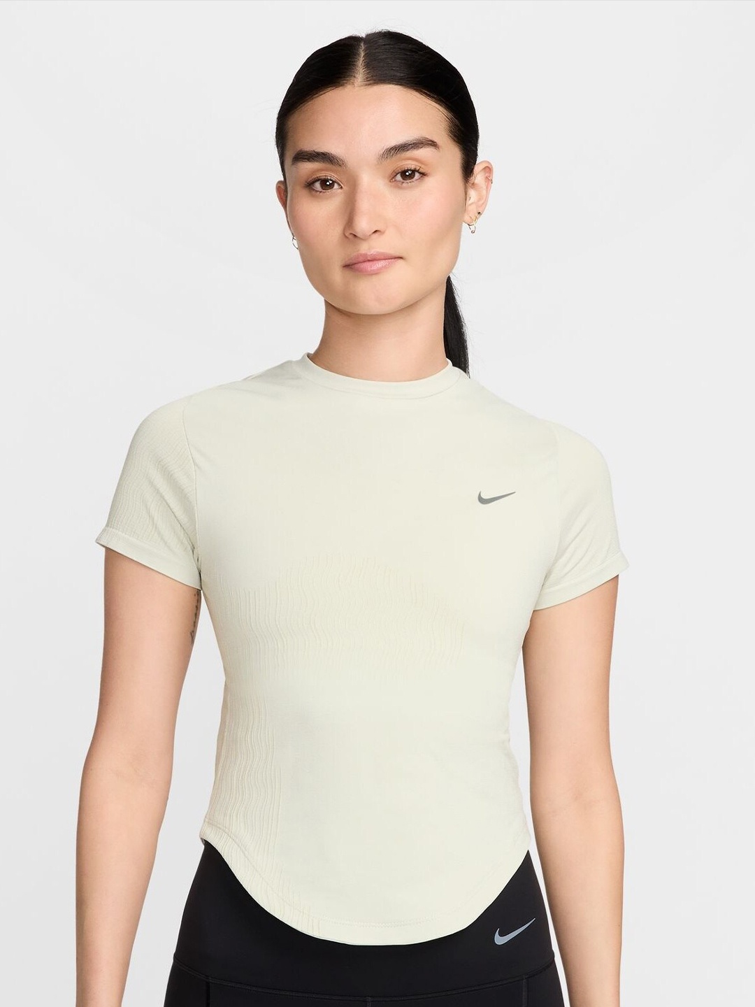 

Nike Running Division Women's Dri-FIT ADV Short-Sleeve Running Top, Green