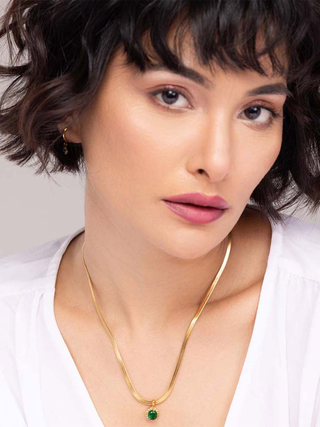 

PALMONAS Gold-Plated Vilandi Necklace