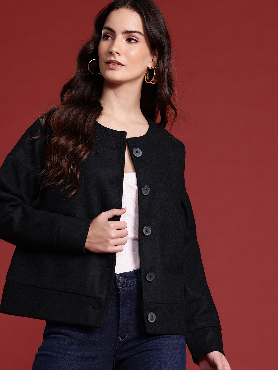 

all about you Tailored Jacket, Black