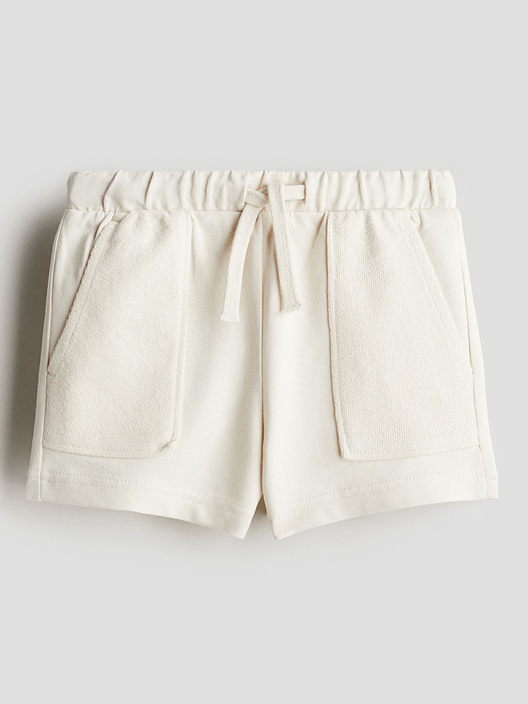

H&M Boys Cotton Shorts, White
