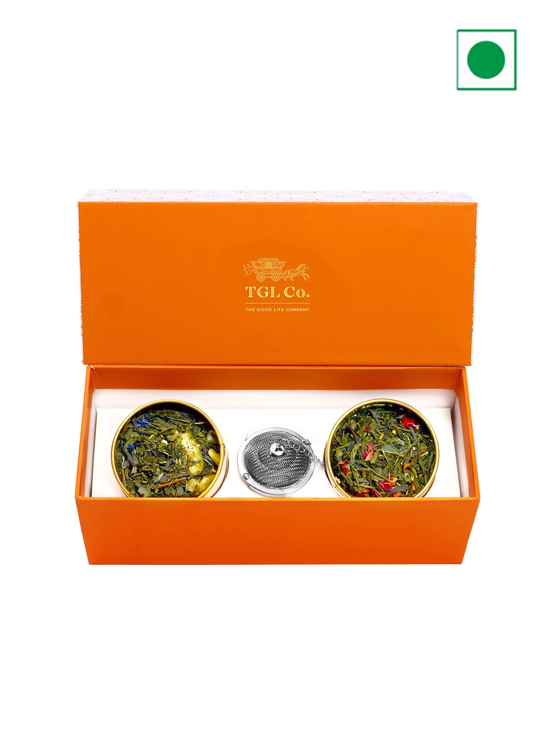 

TGL Co. Pack of 3 Assorted Tea Gift Box 500g, Brown