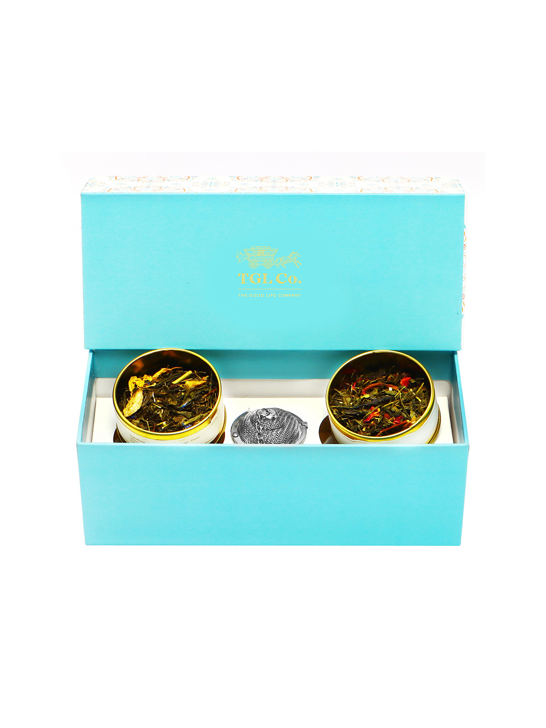 

TGL Co. Set Of 3 Assorted Black Tea 500 g, Blue