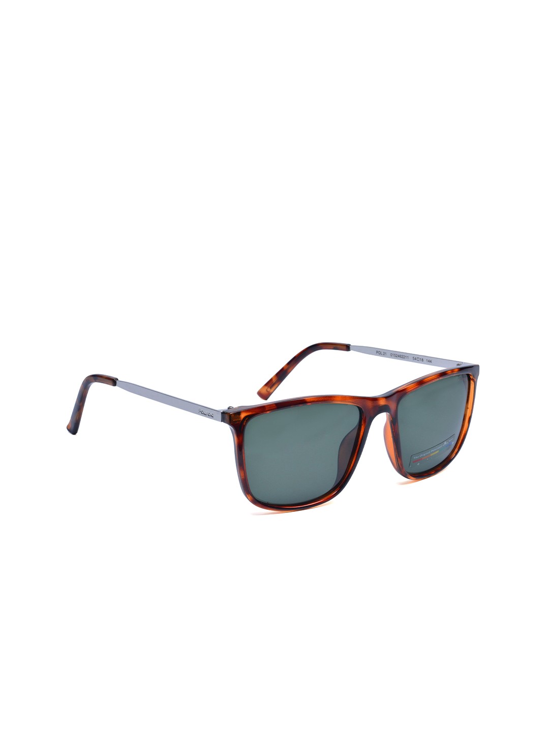 

Polaroid Outlook Men Square Sunglasses with UV Protected Lens 16426943586, Green