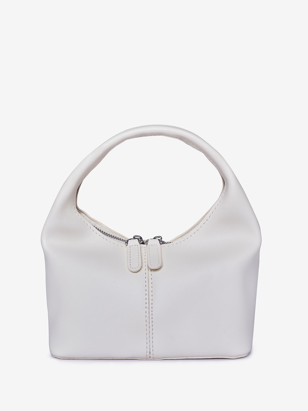 

AND Half Moon Hobo Bag, White
