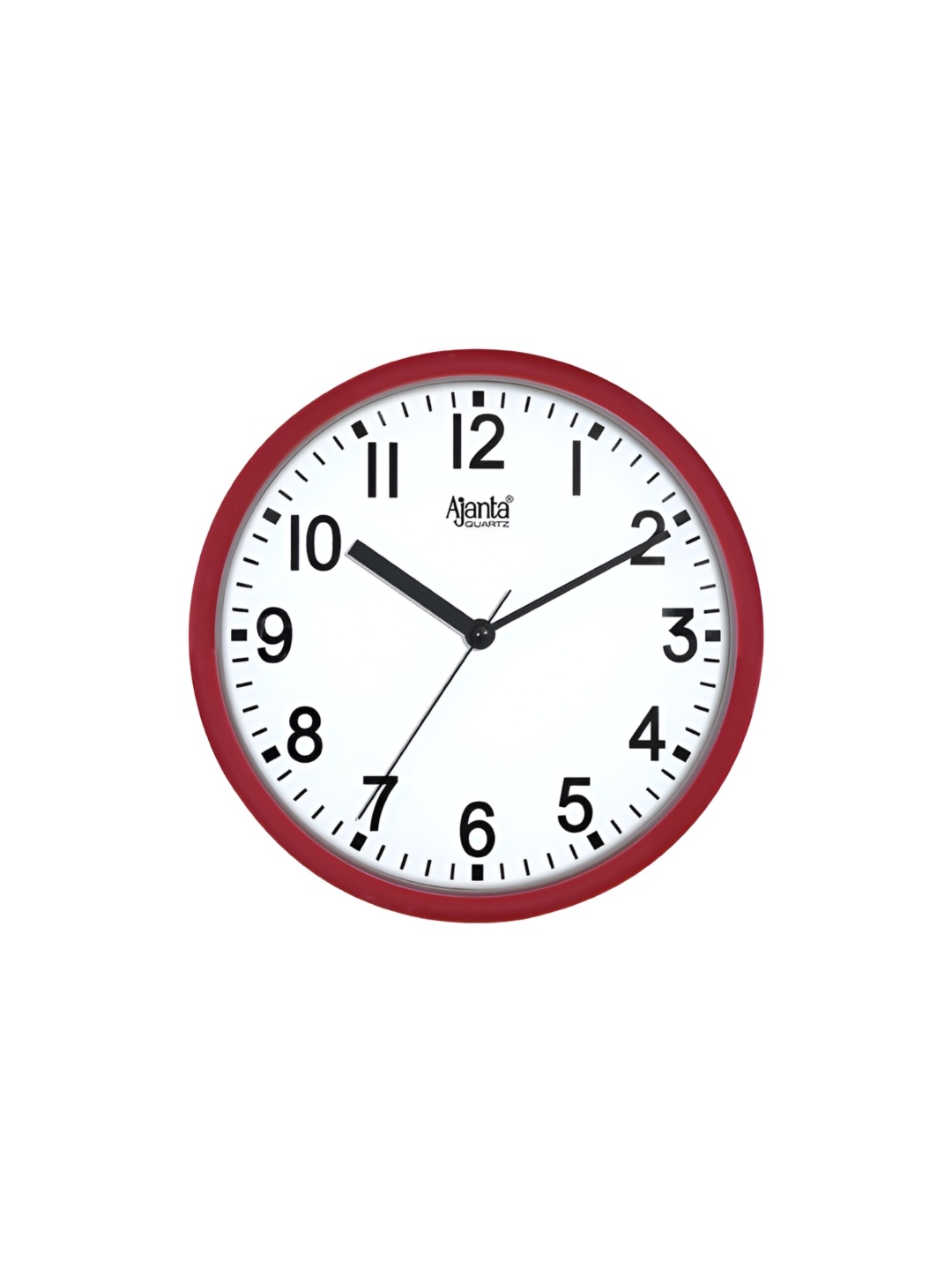 

Ajanta Red Round Analogue Wall Clock