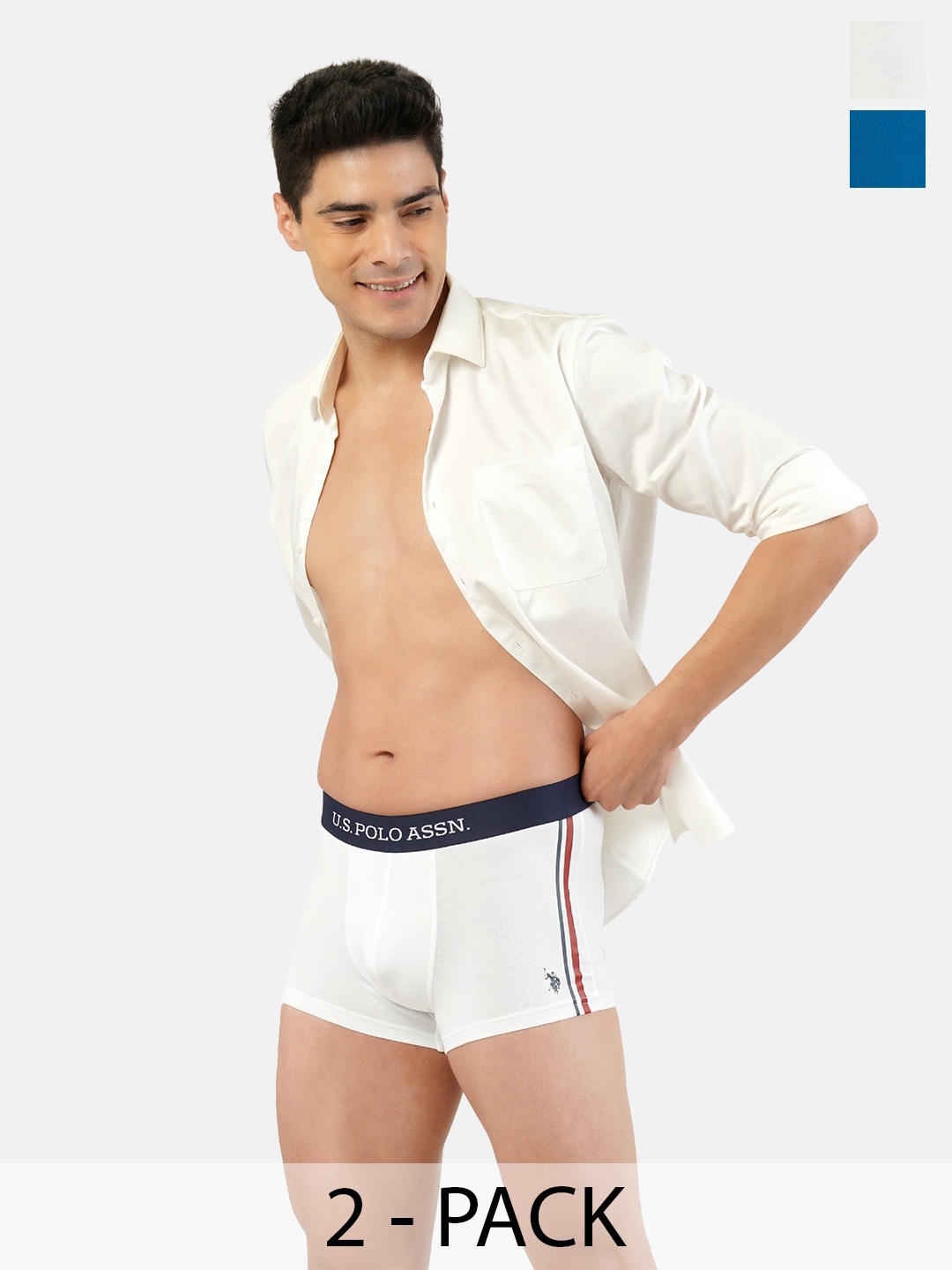 

U.S. Polo Assn. Pack of 2 Trunks 21275908-1-19484916-1, White