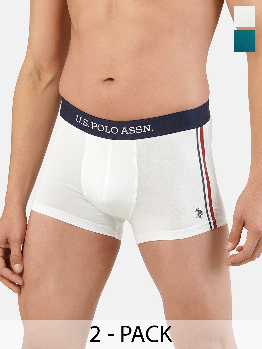 

U.S. Polo Assn. Pack of 2 Trunks 21275908-1-19484926-1, White