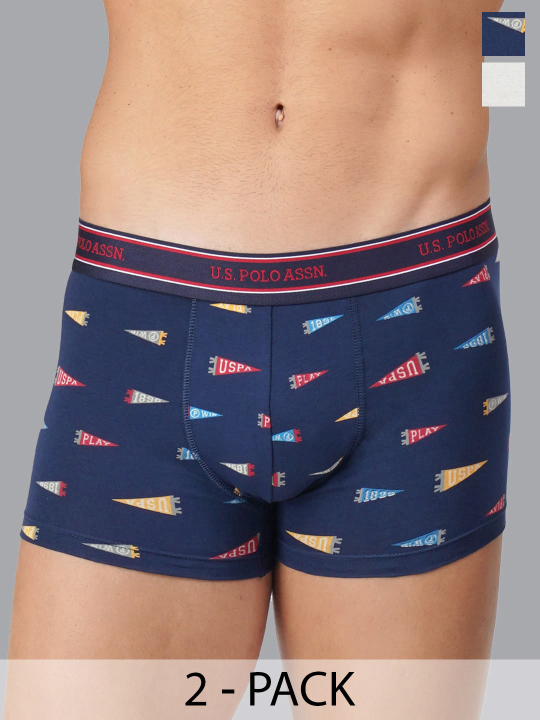 

U.S. Polo Assn. Pack of 2 Trunks 21275908-1-20416330-1, Navy blue