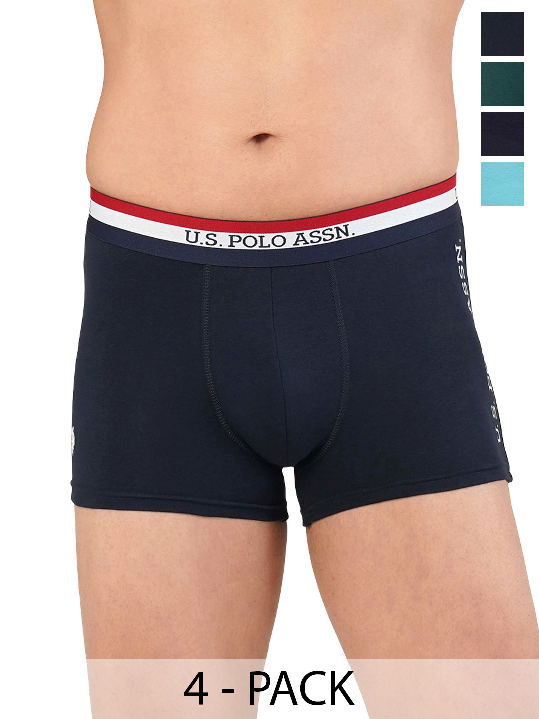 

U.S. Polo Assn. Pack of 4 Trunks 21275912-1-21275936-1, Navy blue