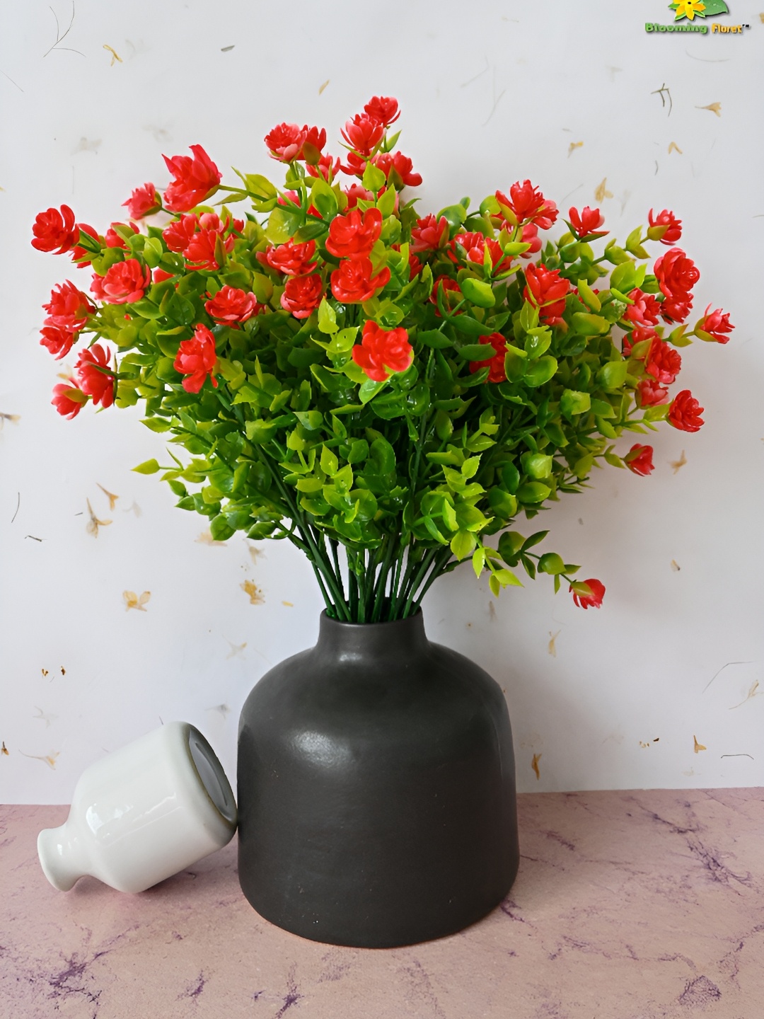 

Blooming Floret Red & Green Artificial Flower