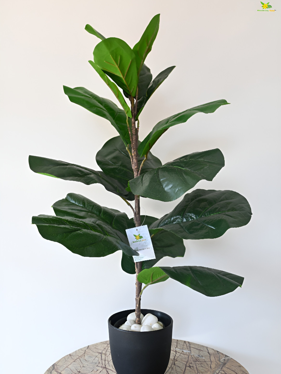 

Blooming Floret Green Artificial Plant With Pot