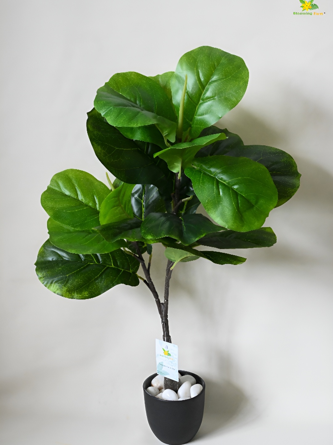

Blooming Floret Green Artificial Plant With Pot