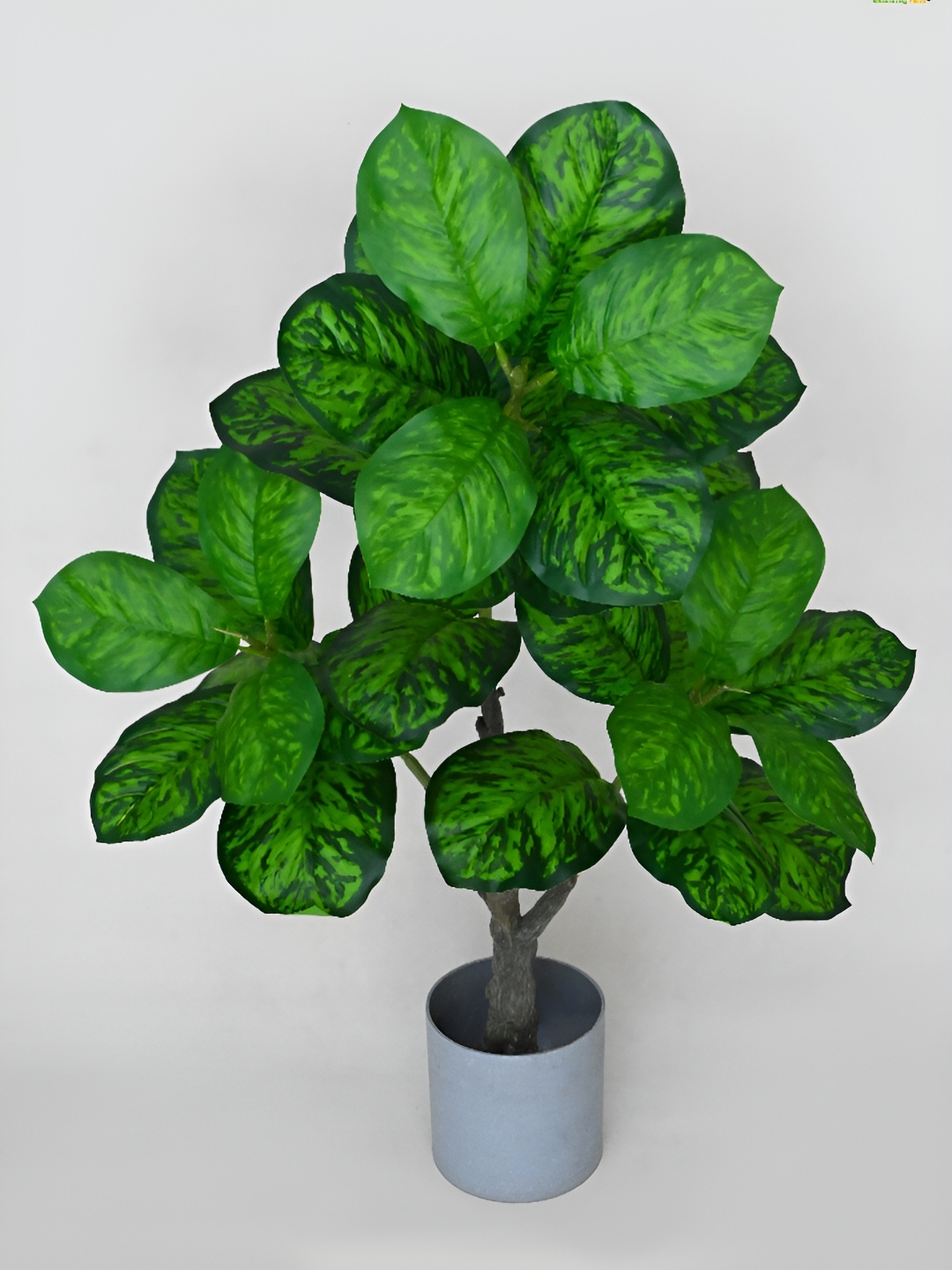 

Blooming Floret Green & Brown Artificial Plant With Pot