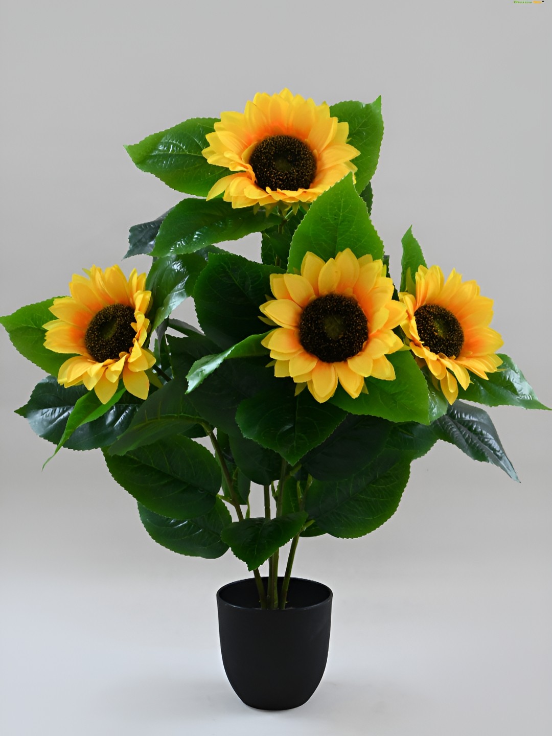 

Blooming Floret Yellow & Brown Sunflower Artificial Flower