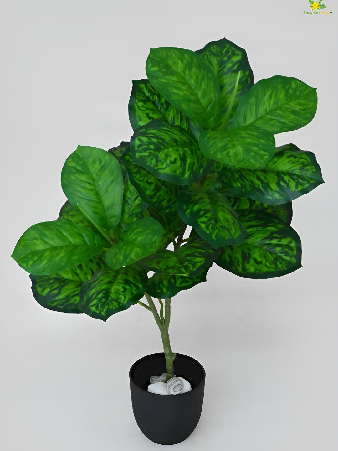 

Blooming Floret Green Artificial Plant With Pot