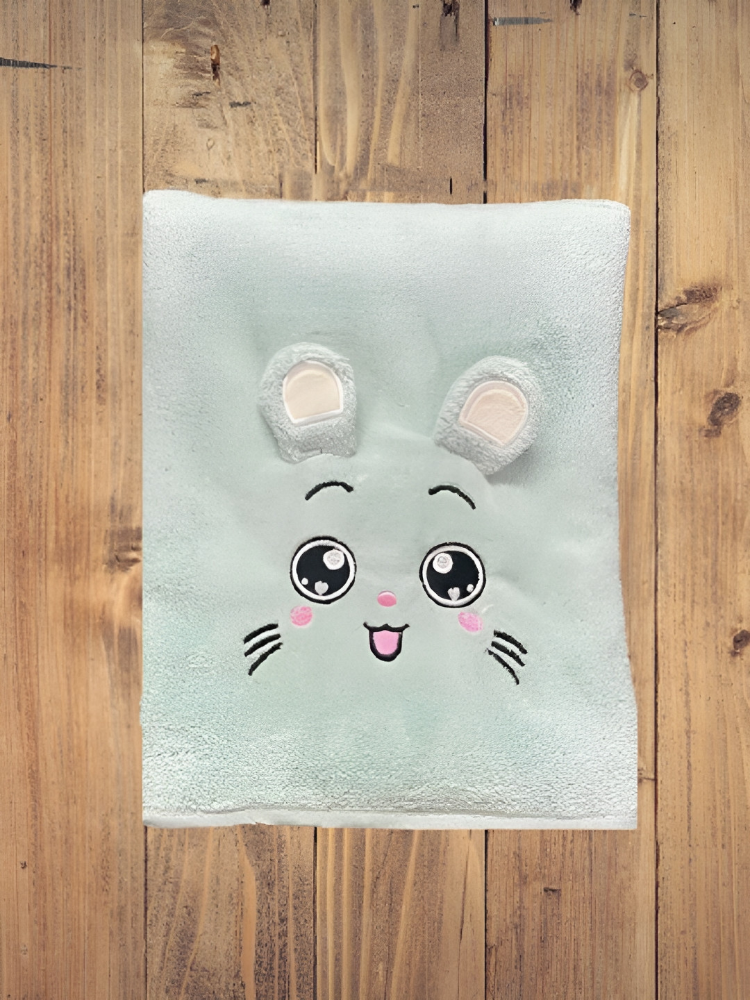 

Butterthief Green & Black Printed Cotton 210 GSM Bath Towel