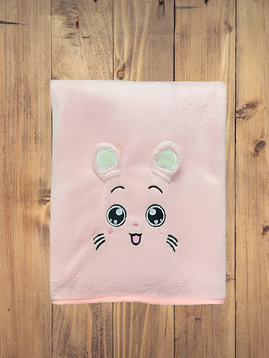 

Butterthief Pink & White Printed Cotton 210 GSM Bath Towel