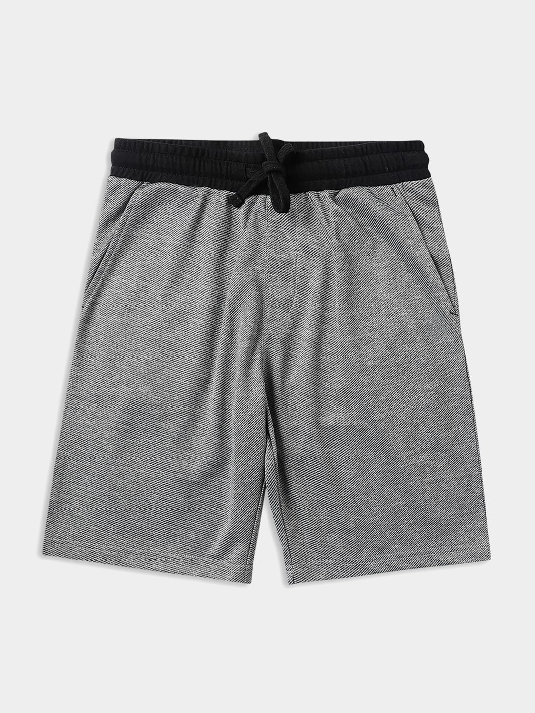 

Lil Tomatoes Boys Mid-Rise Shorts, Grey