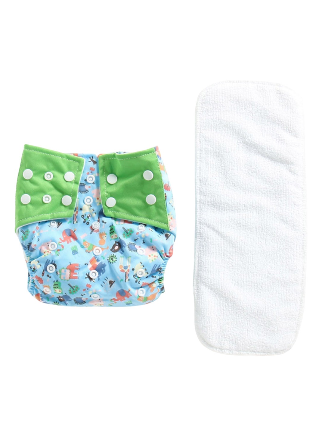 

Polka Tots Reusable Waterproof Adjustable Cloth Diaper, Multi