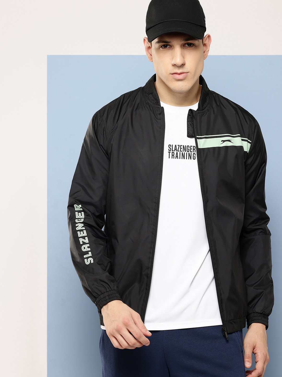 

Slazenger Ultra-Dry Sporty Jacket, Black