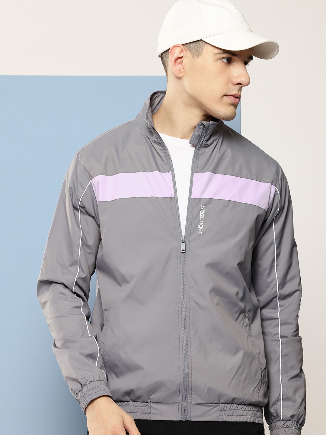 

Slazenger Ultra Dry Sporty Jacket, Grey