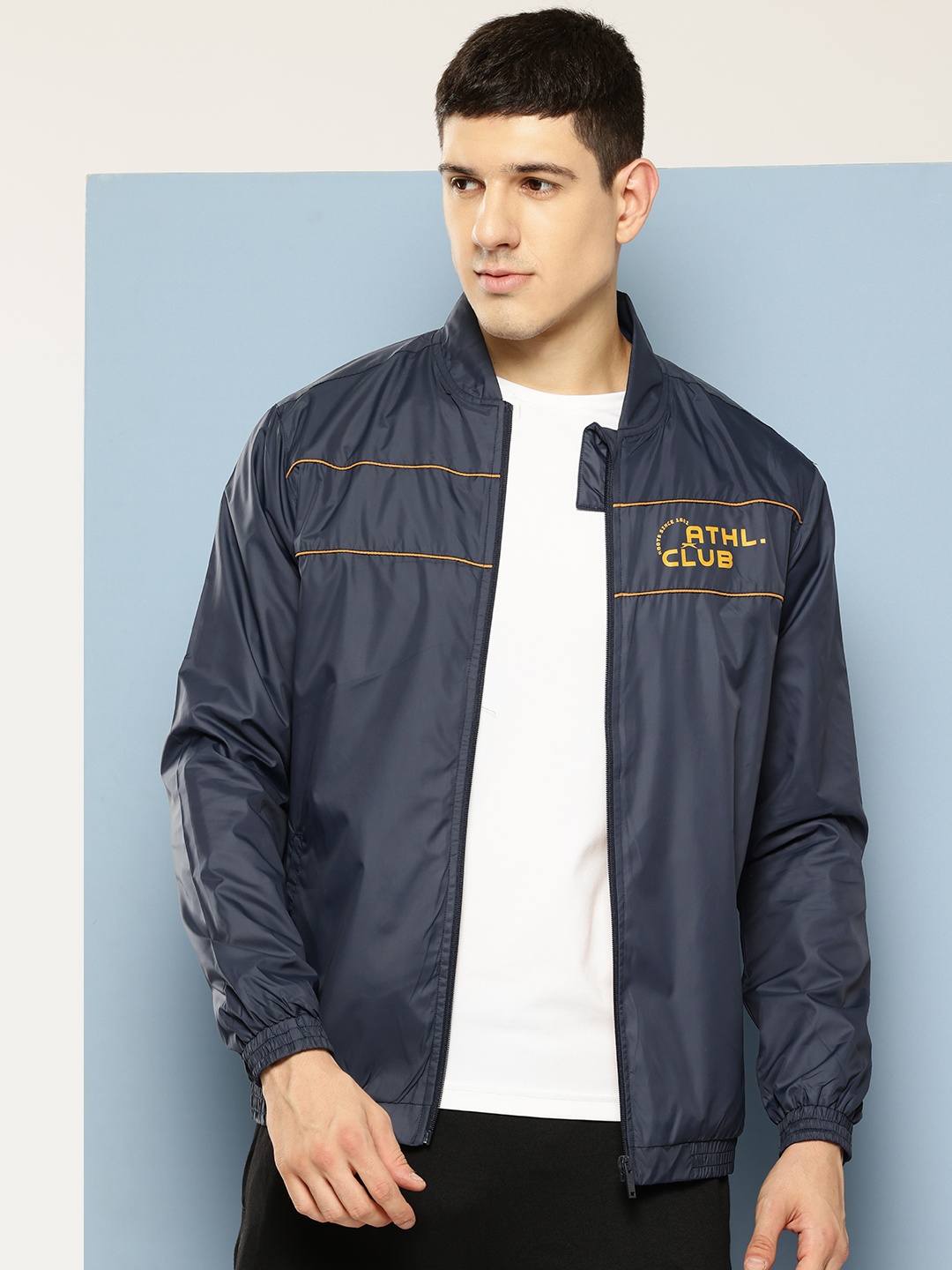 

Slazenger Men Athleisure Sporty Jacket, Navy blue