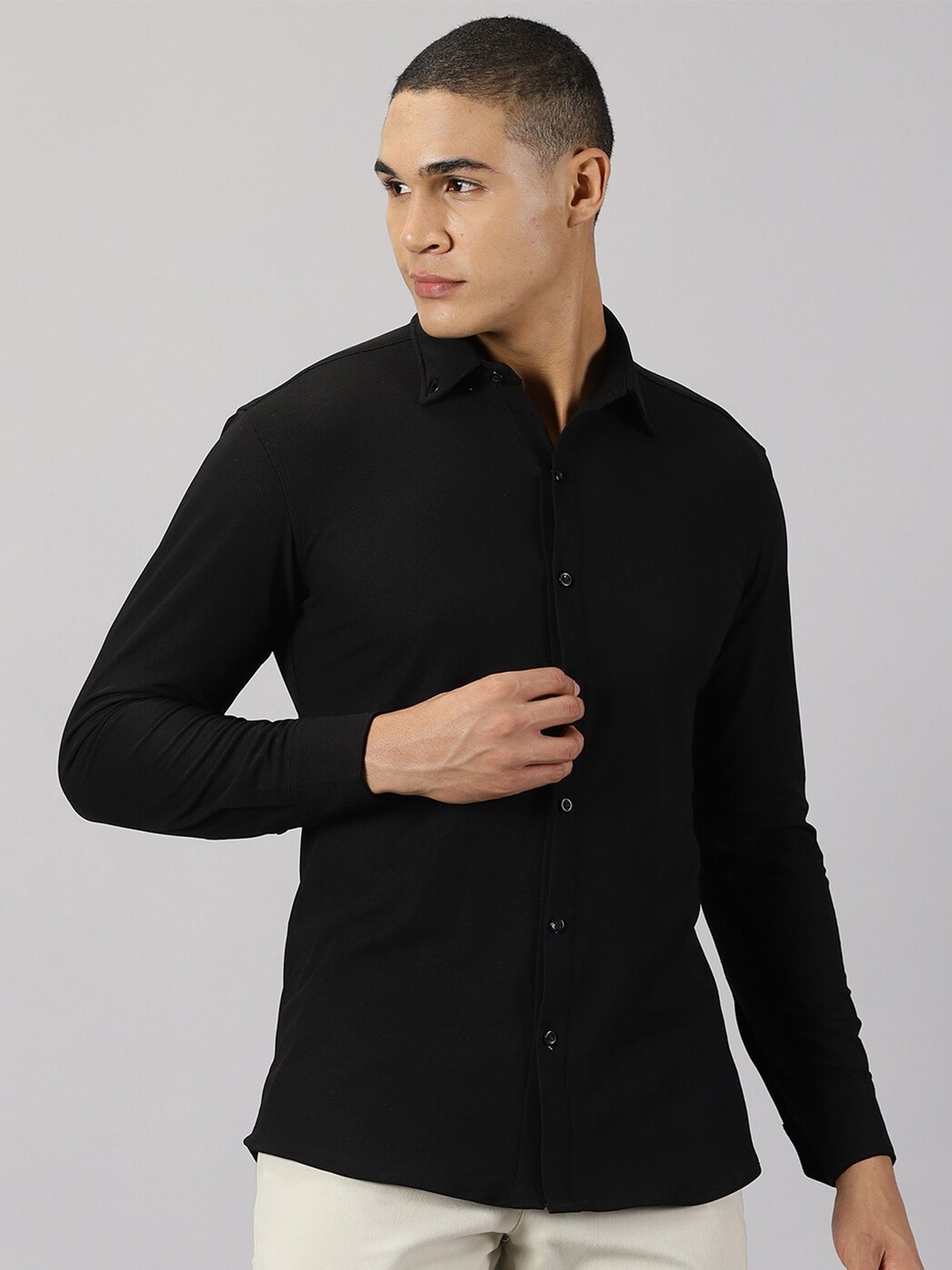 

BLUE TYGA Performance Shirt with UPF 50, Black