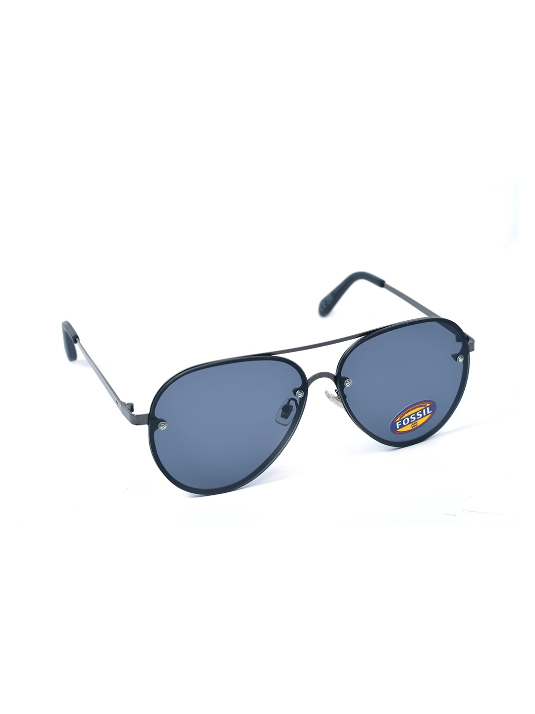 

Fossil Outlook Women Aviator Sunglasses with UV Protected Lens 16426952564, Grey