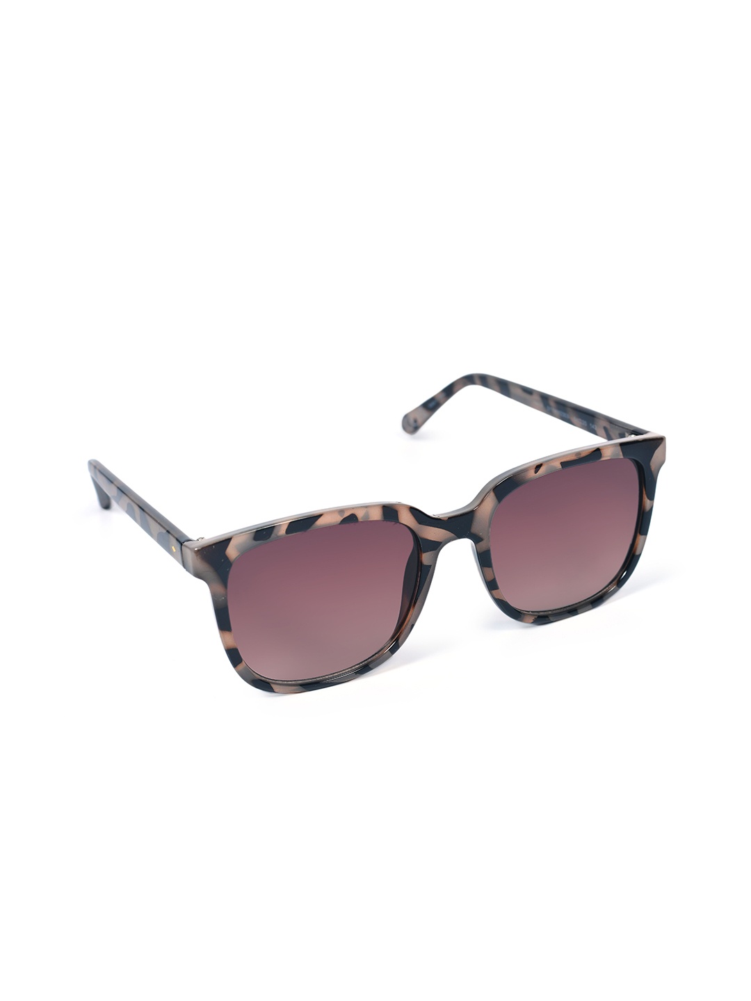 

Fossil Outlook Women Square Sunglasses With UV Protected Lens 16426952595, Brown