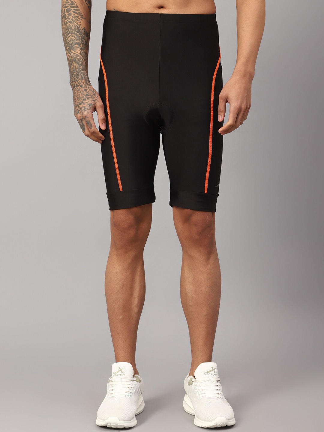 

VECTOR X Men Skinny Fit Dri-FIT Sports Tights, Black