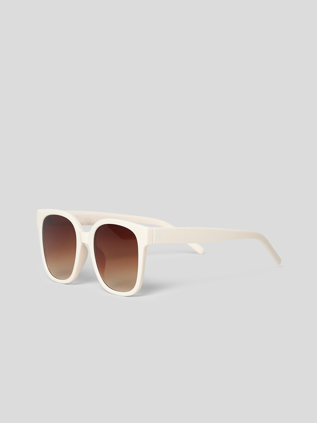 

ONLY Women Wayfarer Sunglasses with UV Protected Lens 1149013001, Brown
